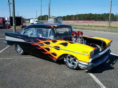 57 Chevy Bel Air Hot Rods Rat Rods Lead Sleds Customs Gassers