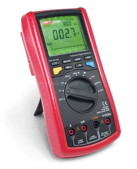 Мультиметр UNI-T UT70D по лучшей цене - Микромир Электроникс