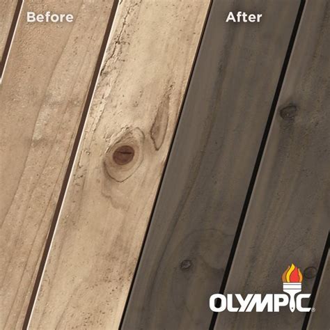 Olympic Elite Oz Wenge Semi Solid Exterior Wood Stain And Sealant In