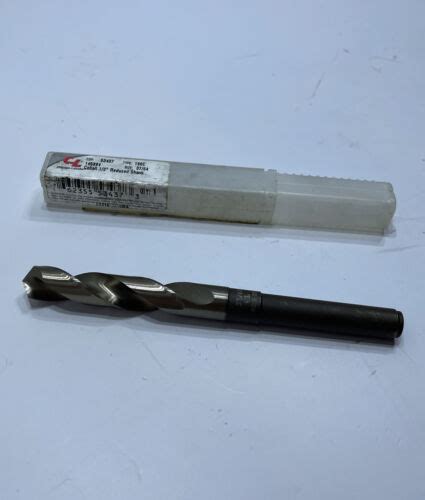 Chicago Latrobe S D Drill 145884 37 64 Cobalt 1 2 Reduced Shank HSCO