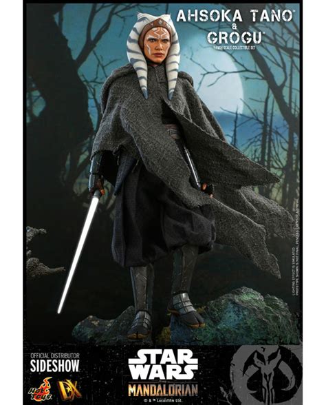 Ahsoka Tano Grogu Star Wars Sixth Scale 2 Figure Set Hot Toys