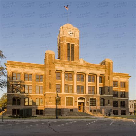 Historic Johnson County Courthouse (Cleburne, Texas) | Stock Images ...