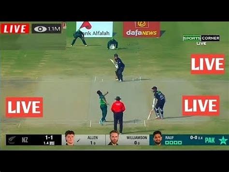 Live Pakistan Vs New Zealand Ist Odi Live Match Today Ptv Sports