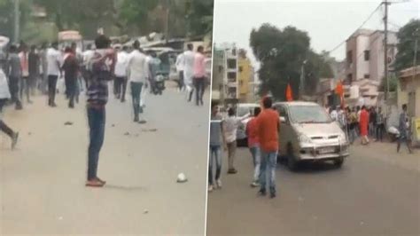 Ram Navami 2023 Procession Targeted In Vadodara Stones Pelted During