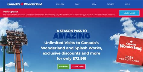 Canada's Wonderland Announces Opening Date - Canadian Association of ...