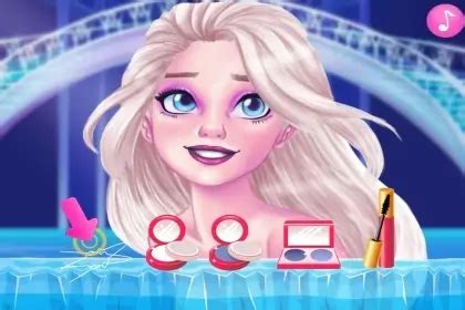 Juega A Princesa Elsa Nuevo Maquillaje De Frozen