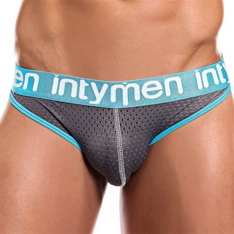 Intymen Mens Complete Bikini Micro Pouch Enhancing Jockstrap V Shaped G String Sexy Thong