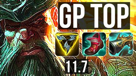 GANGPLANK Vs AKALI TOP 8 1 2 800 Games 1 2M Mastery KR Master