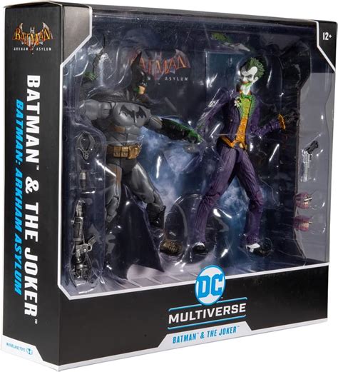 Buy Mcfarlane Dc Multiverse Batman Arkham Asylum Batman And Joker