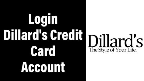 How To Login Dillard S Credit Card Online Account Dillard S