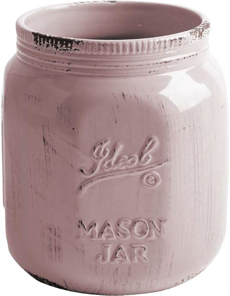 Buy Home Essentials Vintage Mason Jar Collection Antique Blush Utensil