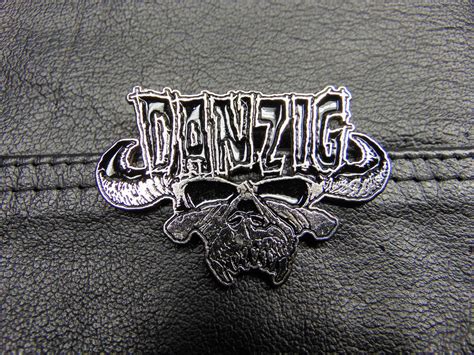 Danzig Metal Pin Badge Goth Metal 320