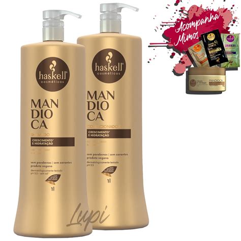 Kit Haskell Mandioca Shampoo E Condicionador L Submarino