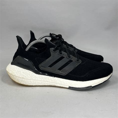 Adidas Men's Ultraboost 21 Core Black Running Shoes - Gem