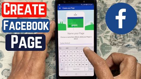 How To Create A Facebook Page On Android Phone 2019 Youtube