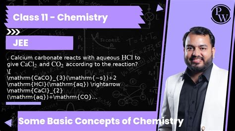 Calcium Carbonate Reacts With Aqueous Hcl To Give Cacl And Co