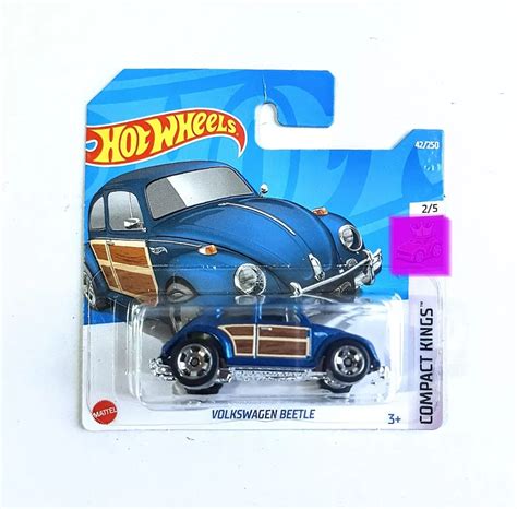 Hot Wheels Volkswagen Beetle Fusca Verde Cartela Curta Mebuscar