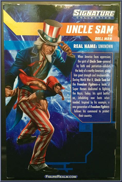 Uncle Sam With Doll Man Dc Universe Signature Collection Mattel