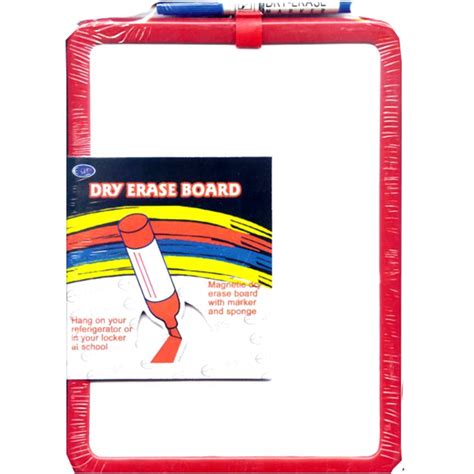 48 Pieces Dry Erase Board With Marker, 8.5 X 11 - Dry Erase - at ...