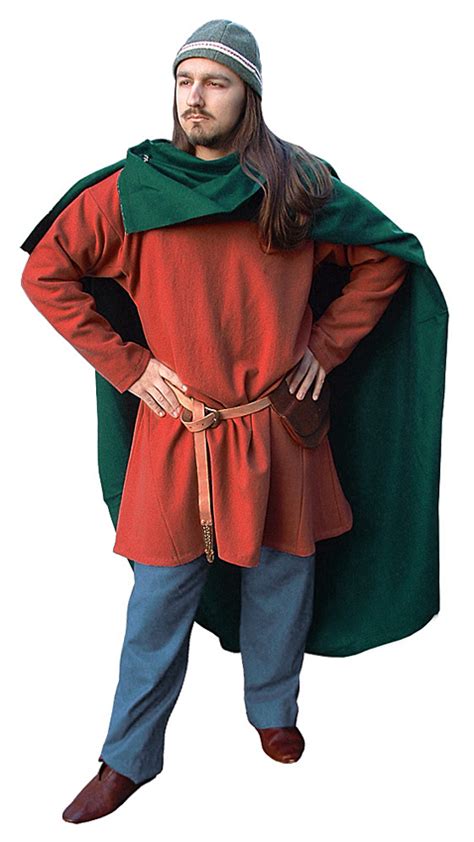 Rectangular Cloak Medieval Costume Man For Sale Avalon