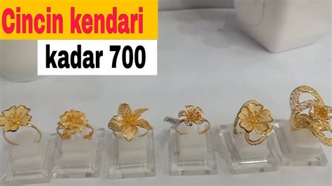 Cincin Emas Terbaru Model Kendari Kadar Youtube