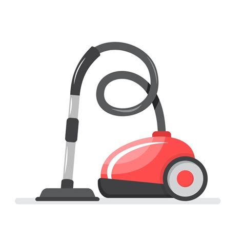 Premium Vector Vacuum Cleaner Icon In Flat Style Equipment For House