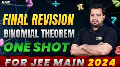 Binomial Theorem In One Shot All Concepts And Pyqs Covered Jee Main