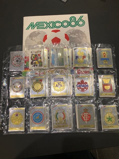 Panini World Cup Mexico 86 Empty Album Complete Loose Catawiki