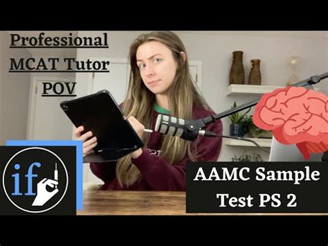 Mcat Ps Breakdown Aamc Sample Test Ps Passage Youtube