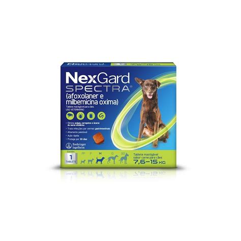 NexGard Spectra de 7 6 a 15kg M TudoVet Produtos Veterinários