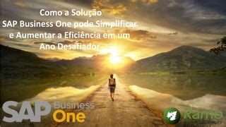 Conhe A O Sap Business One Ppt