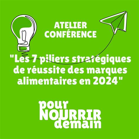 Atelier Conférence Les 7 Piliers Stratégiques De Réussite Des