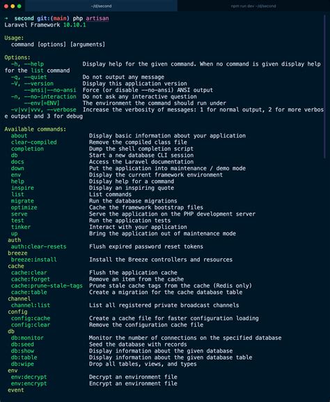 Creating CLI Commands In Laravel
