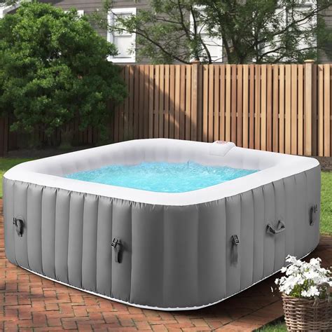 Seizeen 4-6 Person Portable Indoor Jacuzzi Hot Tub SPA for Outdoor ...