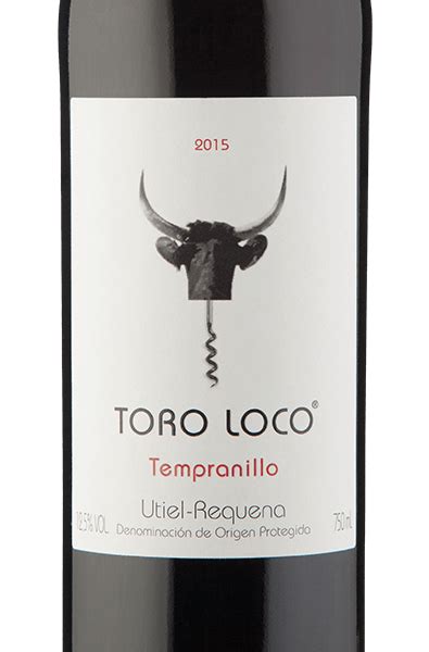 Toro Loco Dop Utiel Requena Tempranillo 2015 Wine