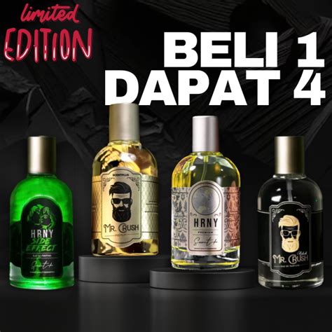 BELI1DAPAT4 HRNY SIDE EFFECT STAYCATION MR CRUSH BLACK Scentplus