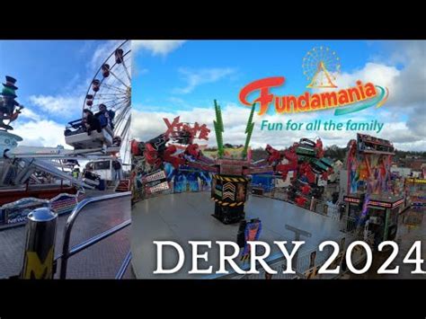 FIRST FUNFAIR OF 2024 Fundamania Derry Vlog 2024 YouTube