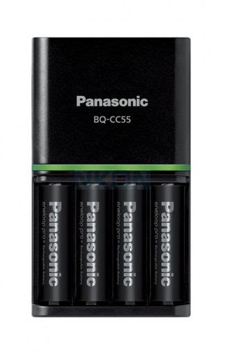 Laturi Panasonic BQ CC55 4x Eneloop Pro 2500mAh Akkuparistoa