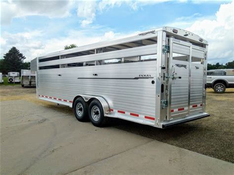 2020 Hillsboro Endura 24 Aluminum Stock Trailer