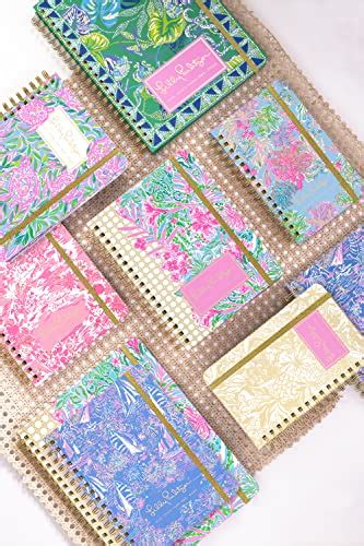 Lilly Pulitzer Daily Planner Large Agenda Dated August