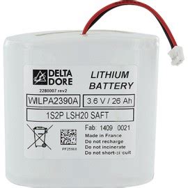 6416222 Tyxal Batterie pour sirène par Delta Dore