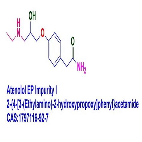 Atenolol Ep Impurity I Or Atenolol Impurity Mg At Rs Mg