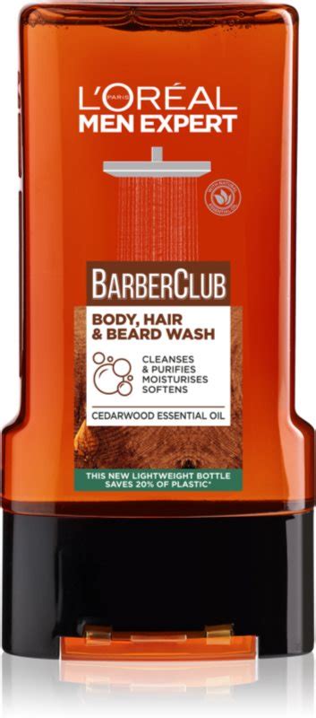 Lor Al Paris Men Expert Barber Club Gel De Banho Para Homens Para