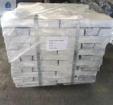 Ingot Of Pure Metal Magnesium Ingot For Manufacturing Magnesium