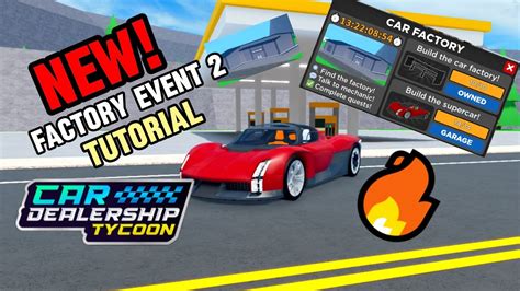 New Factory Event New Car And Quests In Cdt Roblox Car