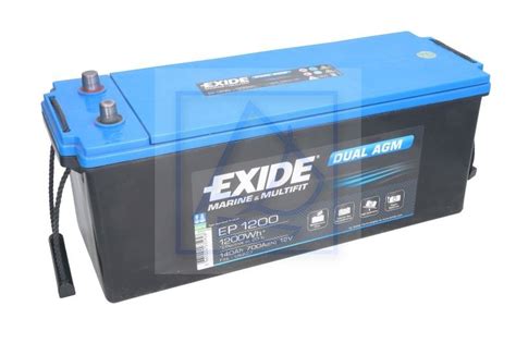 Akumulator Exide Dual Agm Ep V Ah A L Agm Motorowki Pl