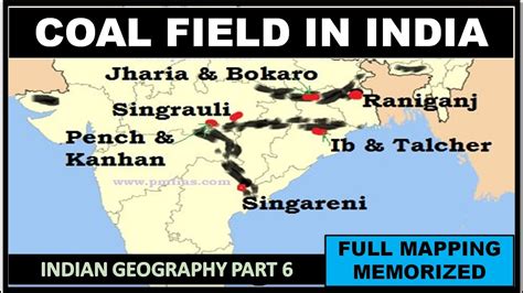 Coal Distribution And Coal Fields In India I Pankaj Sir I Clear Prelims