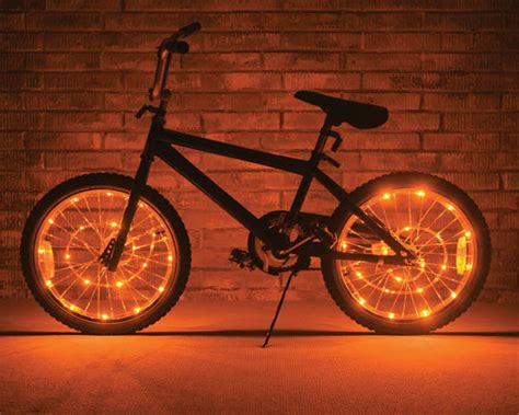 Wheel Brightz Bike Tire Lights - Orange | Brightz