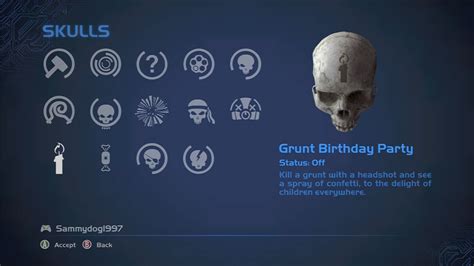 Image - HCEA Grunt Birthday Party Skull.png | Halo Nation | Fandom ...