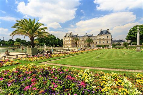 Luxembourg Palace & Garden In Paris Digital Art by Stefano Brozzi - Pixels